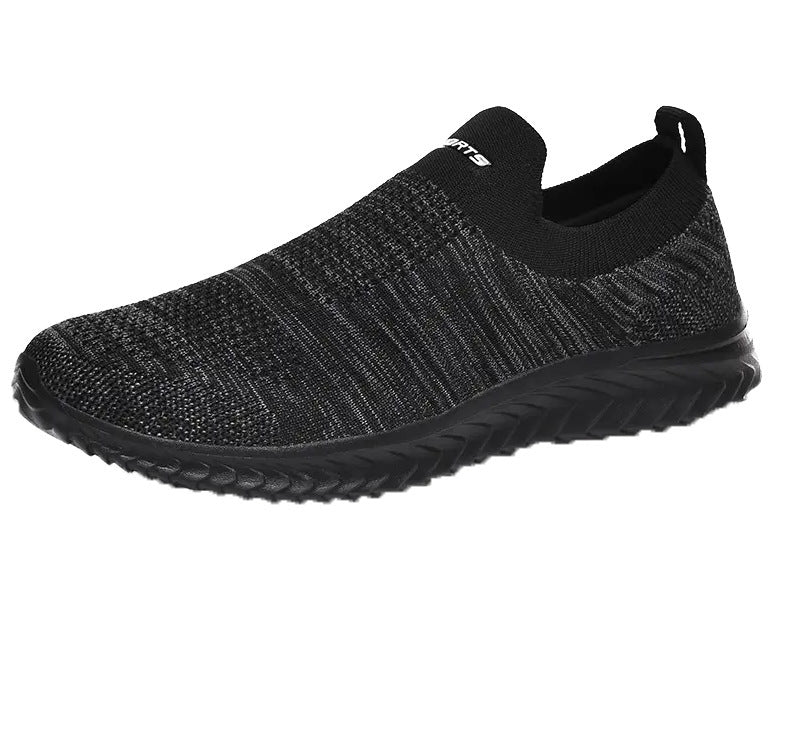 Damen Atmungsaktive Slip-On Sneakers mit elastischem Strick-Obermaterial Drune