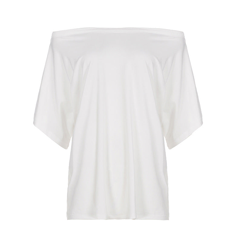 Damen lässiges Oversized T-Shirt Drune