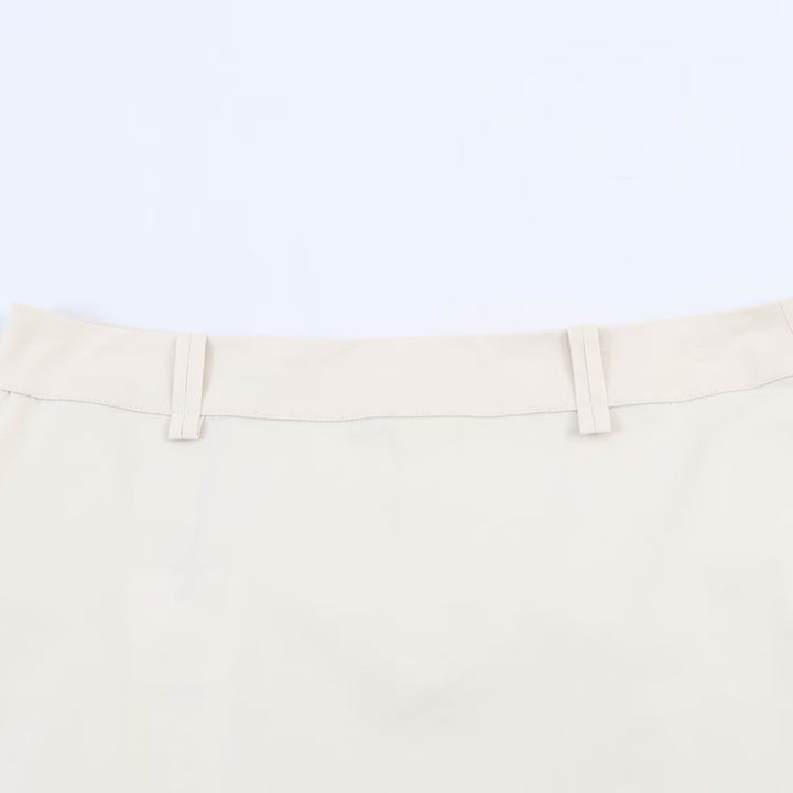 Damen Bleistiftrock mit feiner Spitze und elegantem Bund Drune