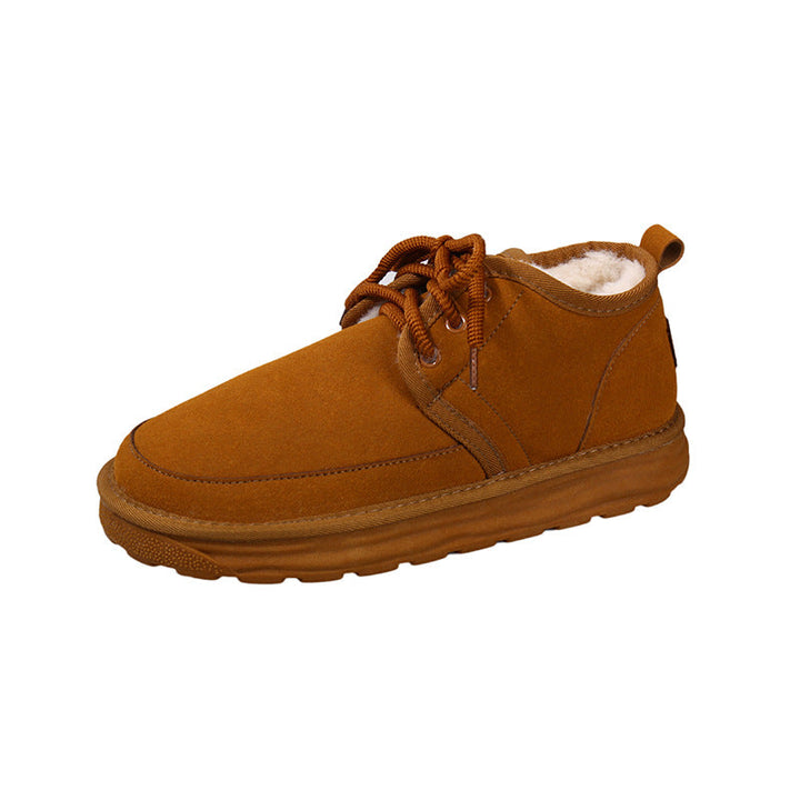 Damen bequeme und stylische Sneakers aus hochwertigem Veloursleder Drune