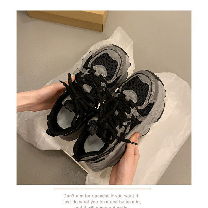 Damen Sneakers im urbanen Chunky-Stil mit atmungsaktiver Mesh-Oberfläche und komfortabler Dämpfung Drune