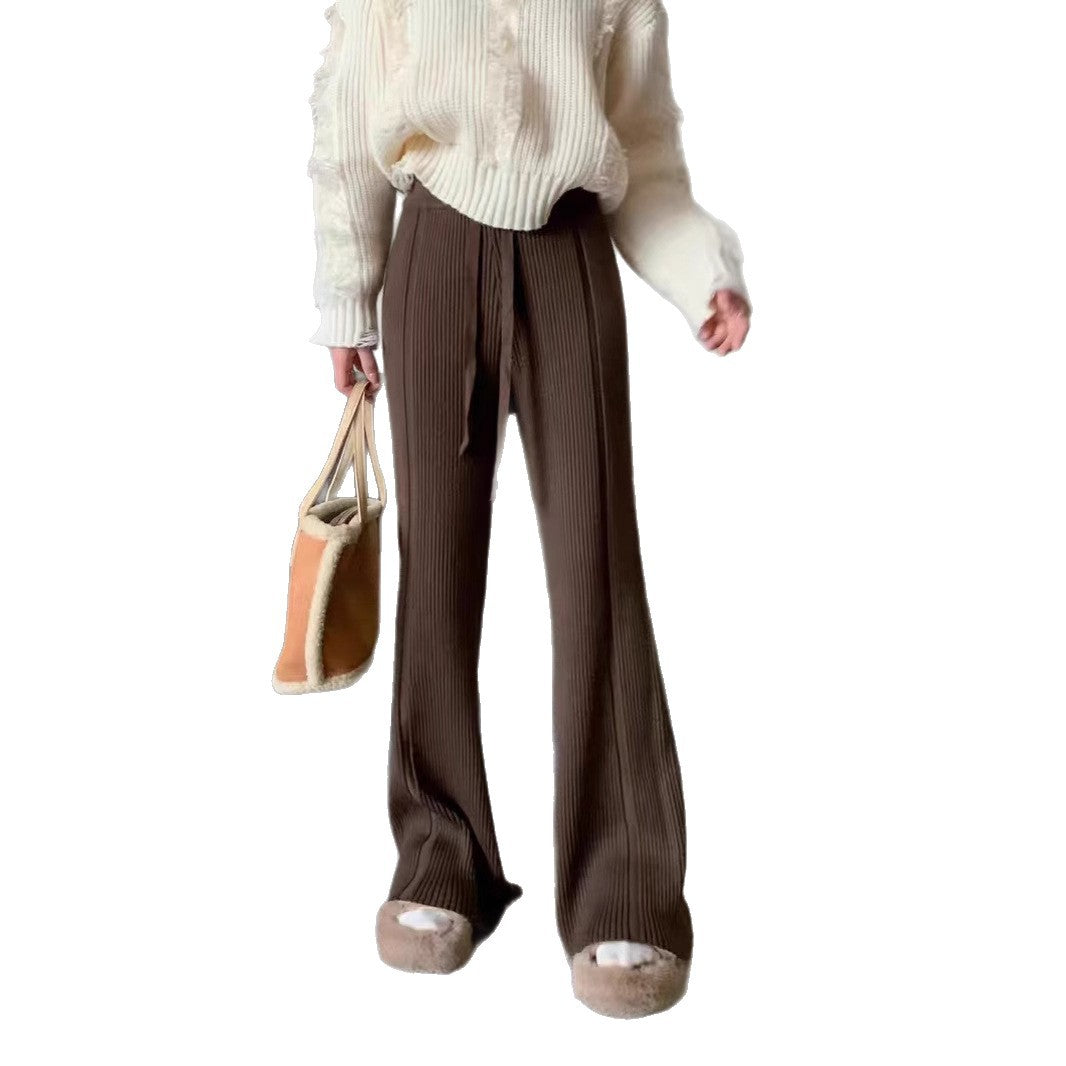 Damen Elegante und bequeme Plissee-Hose Drune