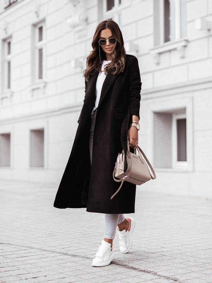 Damen Elegante und bequeme Langjacke Drune