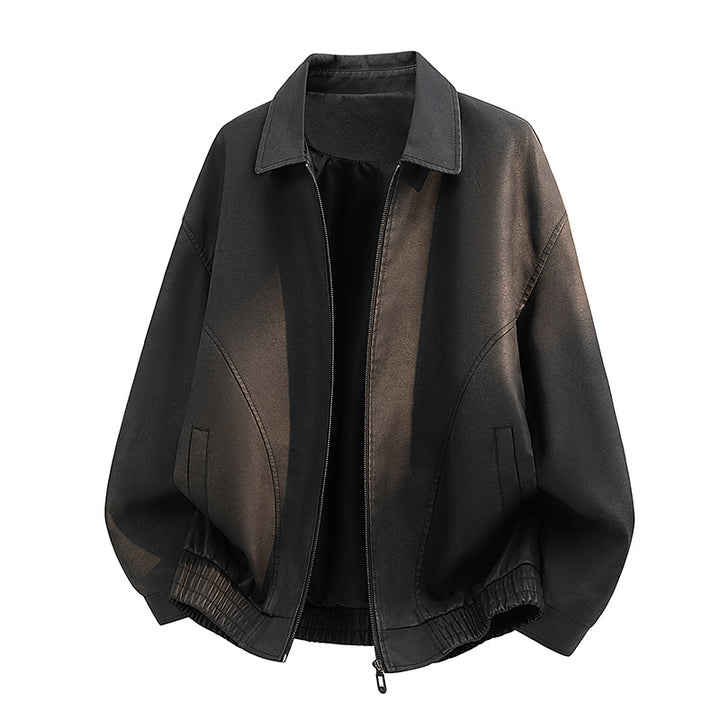 Damen Lässige Übergangsjacke mit Stehkragen Drune