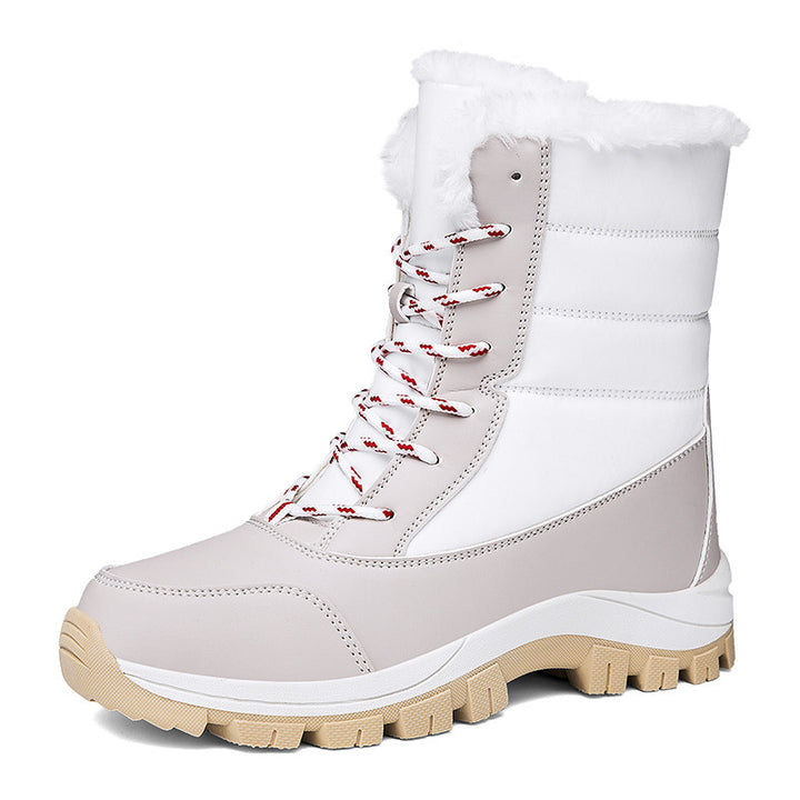 Damen Winterstiefel mit rutschfester Sohle und wärmendem Futter Drune