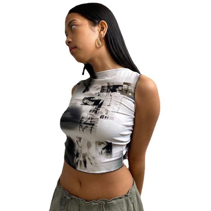 Damen Crop Top Drune