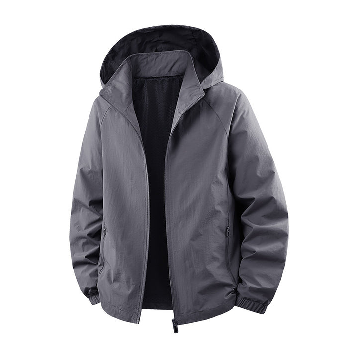 Herren Leichte wetterfeste Übergangsjacke Drune