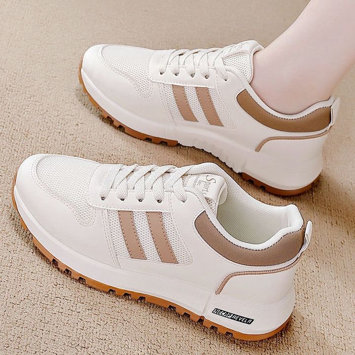 Damen Sportliche Sneaker mit atmungsaktivem Obermaterial Drune