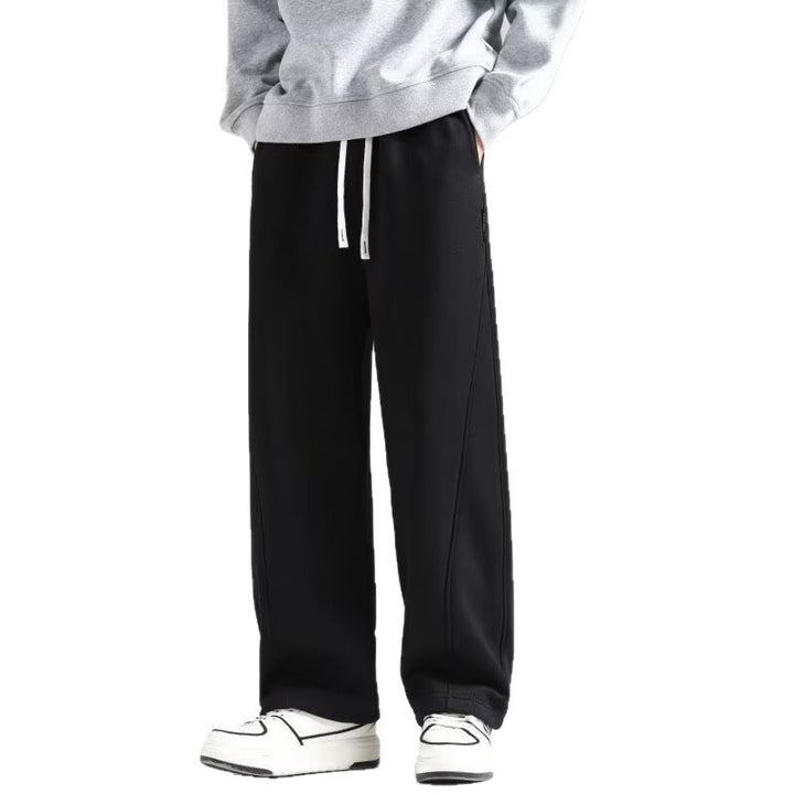 Damen Lounge-Jogginghose mit weitem Bein und Keder-Naht Drune