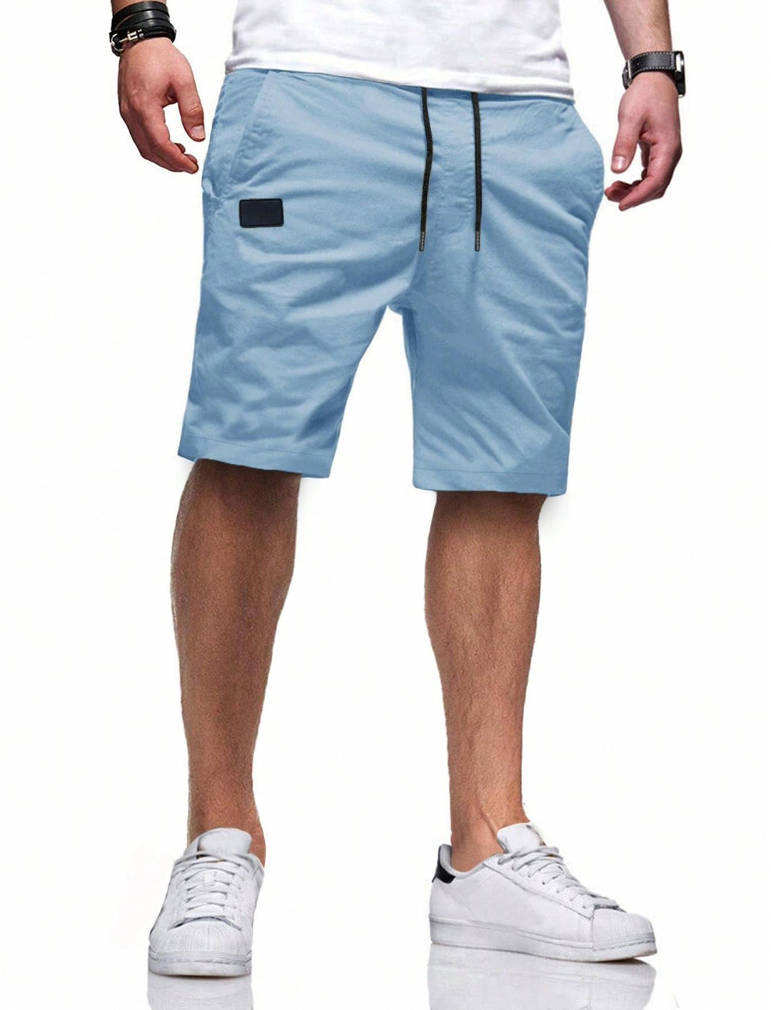 Herren bequeme Sport Shorts mit praktischen Taschen und elastischem Bund Drune