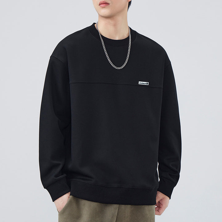 Herren Modischer Sweatshirt mit modernem Schnitt Drune