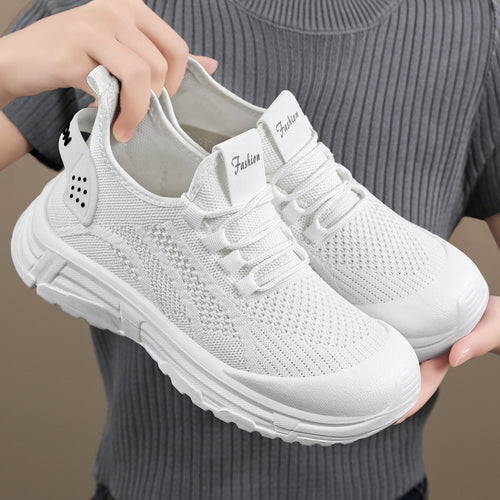 Damen Sportliche Atmungsaktive Sneakers Drune