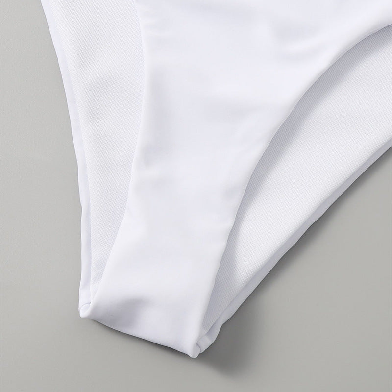 Damen Einseitiger Bikini mit innovativem Cut-Out Drune