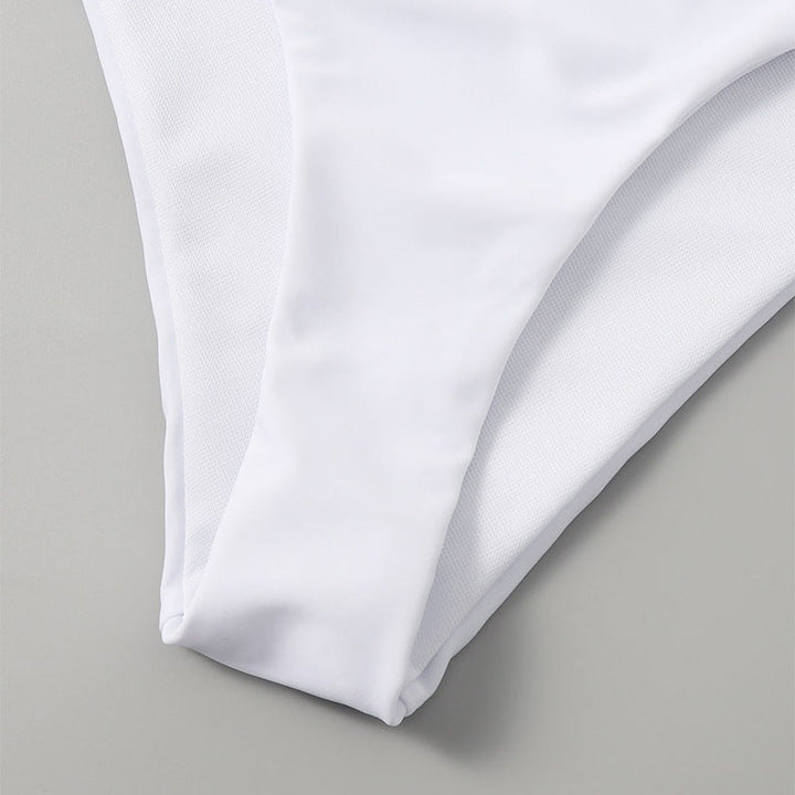 Damen Einseitiger Bikini mit innovativem Cut-Out Drune