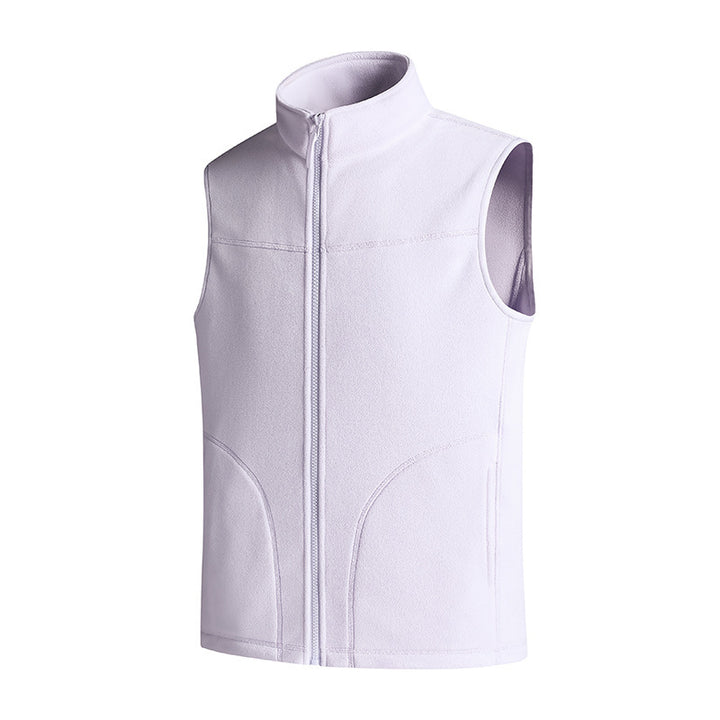 Damen Sportliche Fleece-Weste Drune