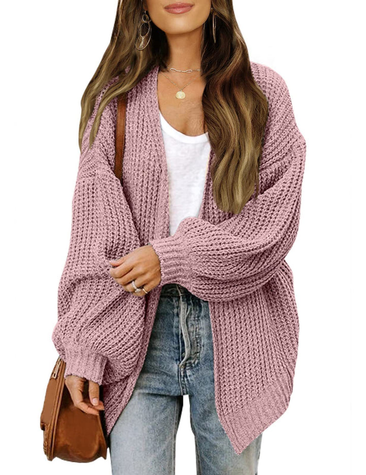 Damen Übergroßer Strickpullover Drune