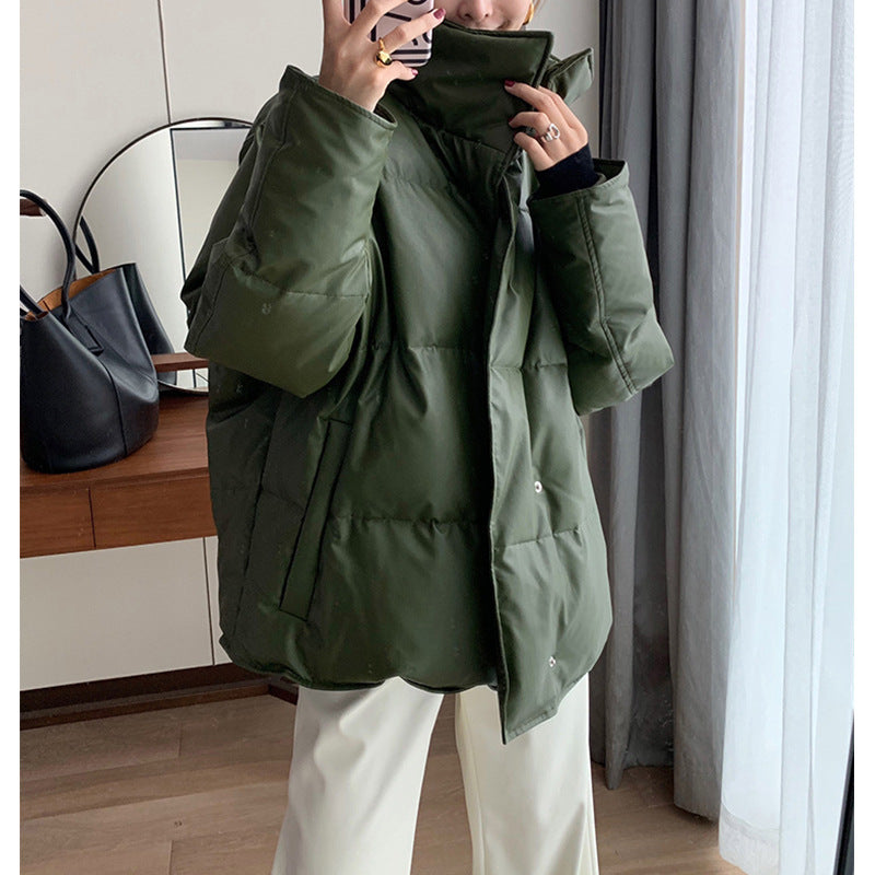 Damen Trendige Oversized Daunenjacke Drune