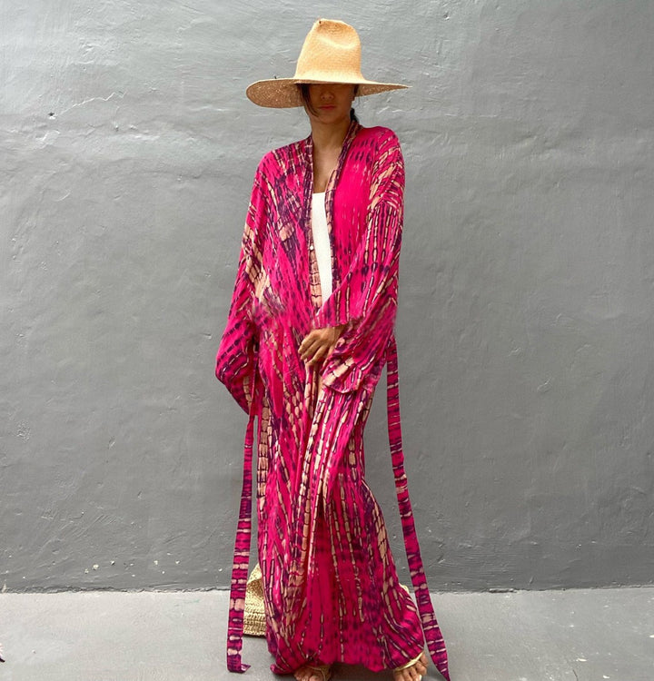 Damen Kaftan Kleid Drune