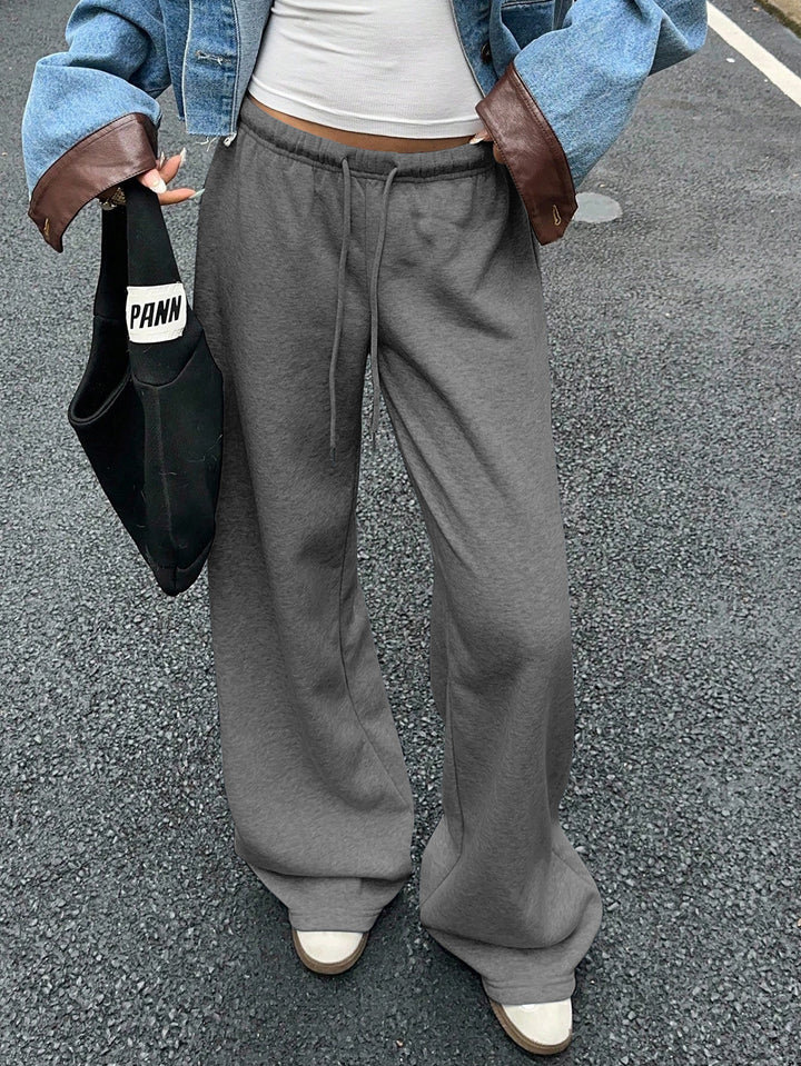 Damen bequeme Sweatpants im weiten Schnitt Drune