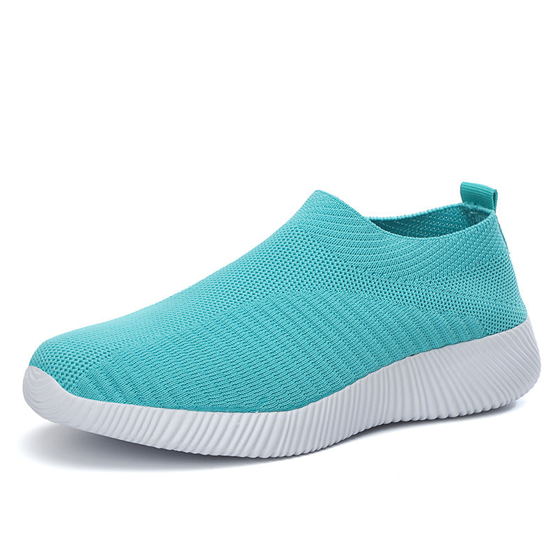 Damen luftige Slip-On Sneakers mit atmungsaktivem Design Drune