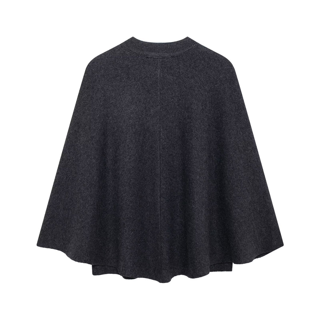 Damen Elegant geschnittene Umhangjacke Drune