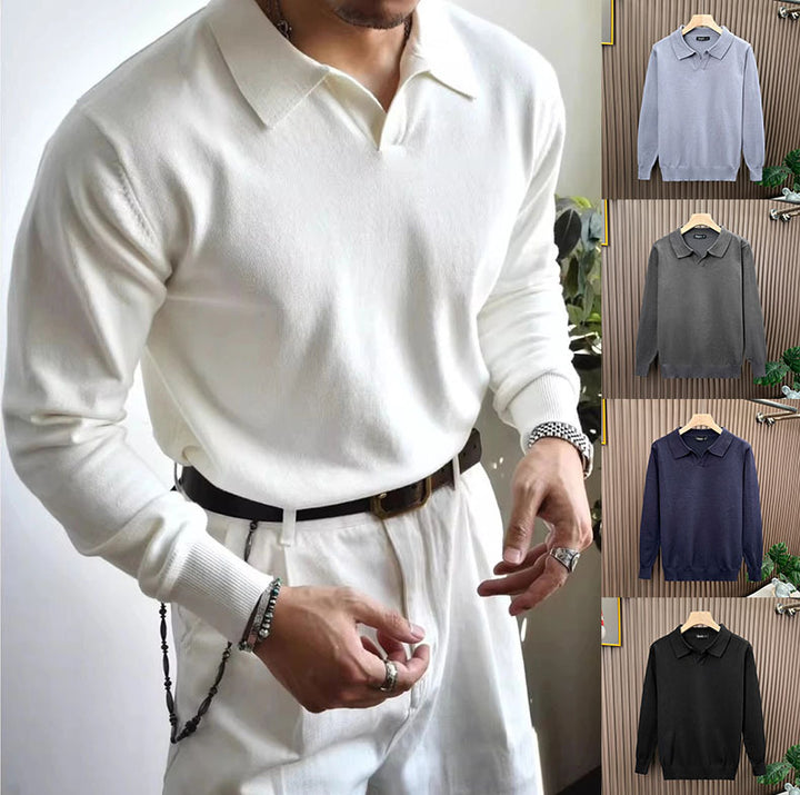 Herren Stilvolles Strickoberteil Drune
