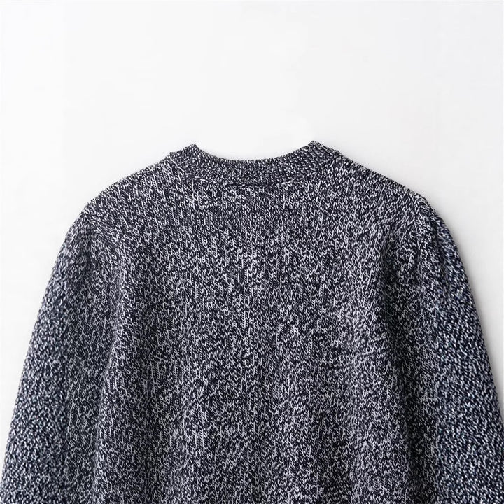 Damen Strickjacke mit Knopfverschluss und lässigen Raglanärmeln Drune