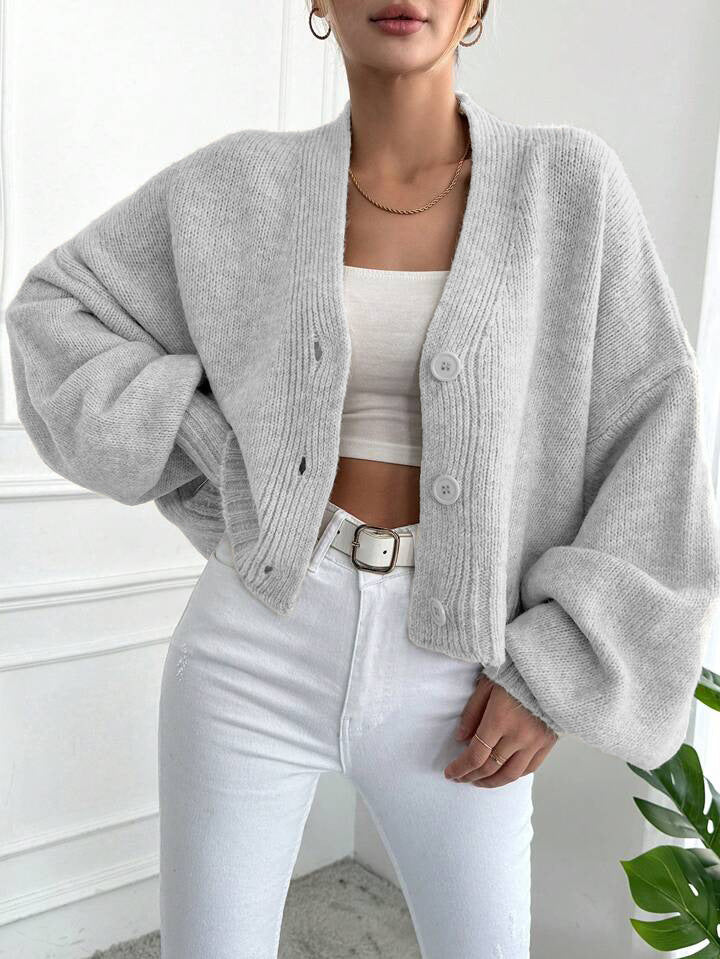 Damen lässige Strickjacke Drune