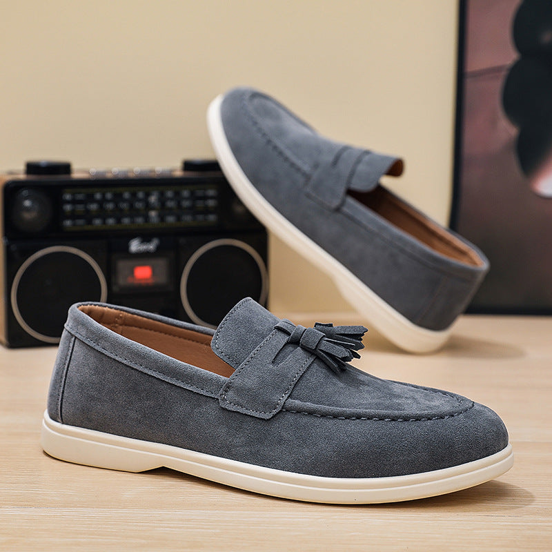 Herren Elegante Mokassins mit Quasten Drune