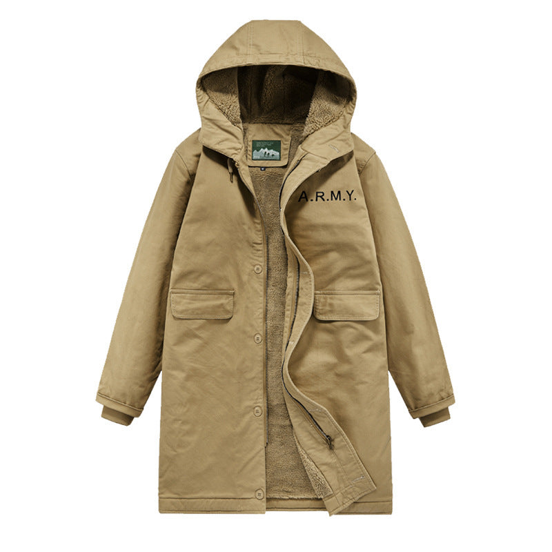 Herren Lange Parkajacke Drune