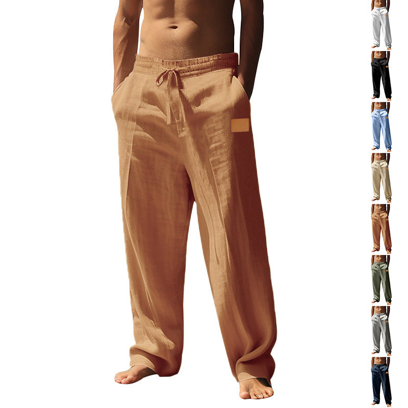 Herren strandtaugliche Leinenhose Drune