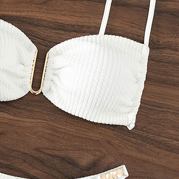 Damen Bikiniset mit elegantem Wickeldetail Drune