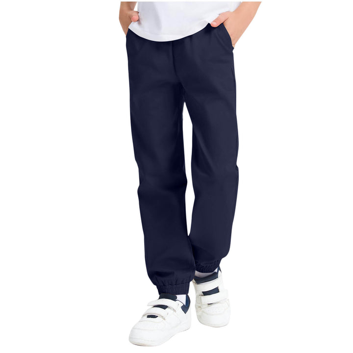 Jungen Freizeit-Hose mit elastischem Bund und Seitentaschen Drune