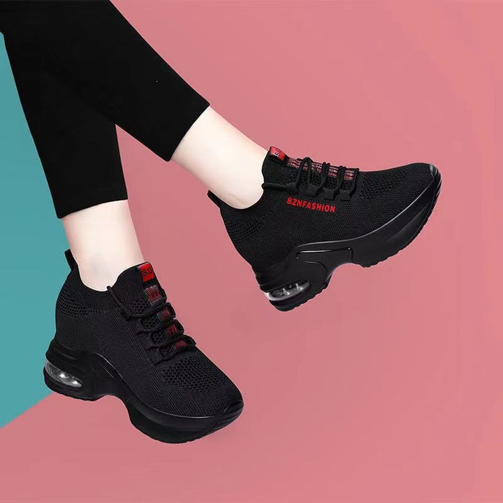 Damen Sportliche Dämpfungs Sneakers Drune