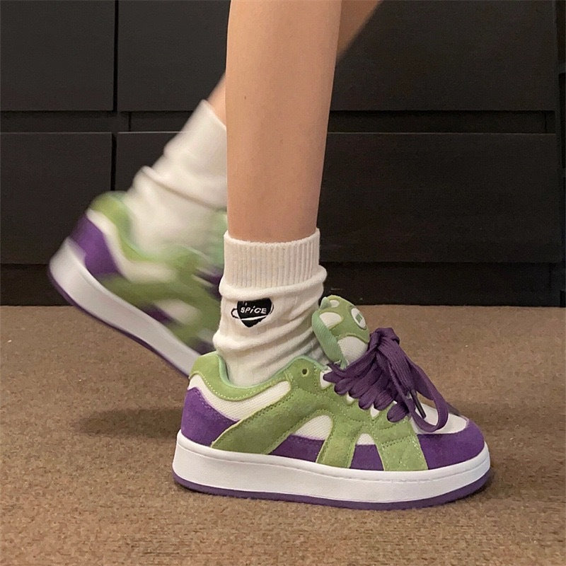 Damen Sneakers mit gepolstertem Einstieg und rutschfester Sohle Drune