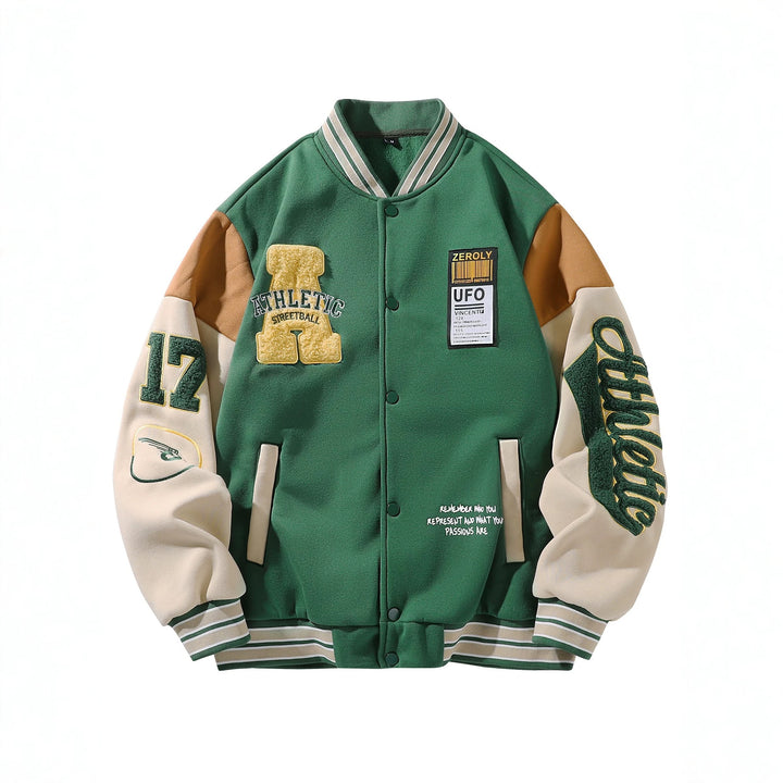 Herren Elegante College-Jacke Drune