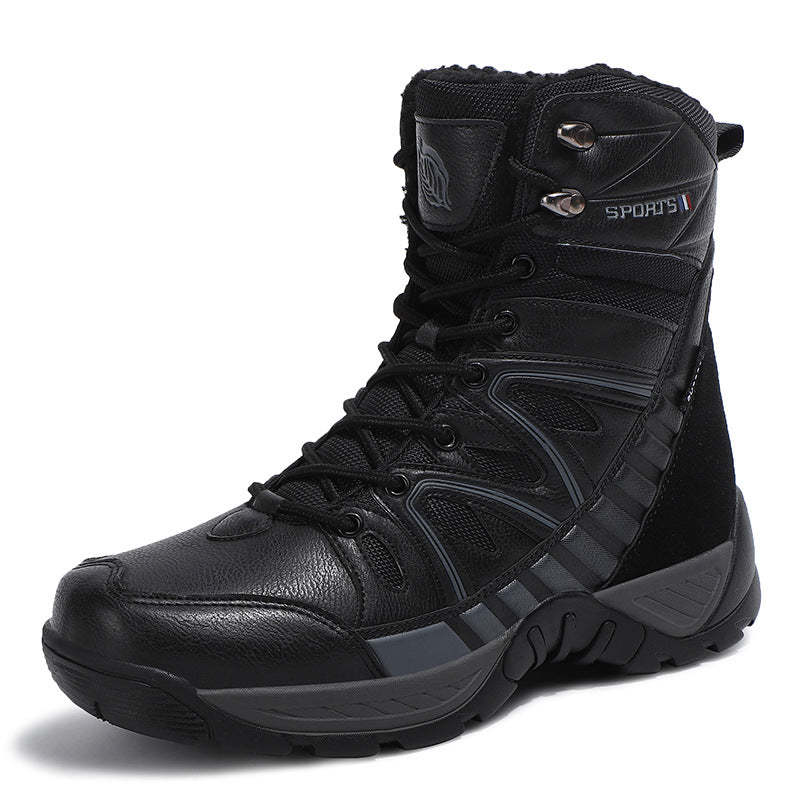 Damen Isolierte Winterstiefel mit rutschfester Sohle und wärmendem Innenfutter Drune