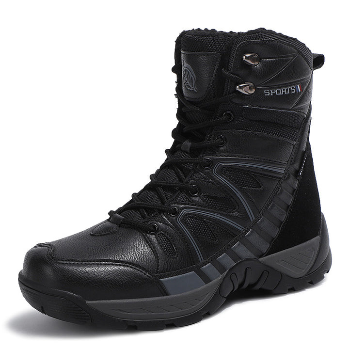 Damen Isolierte Winterstiefel mit rutschfester Sohle und wärmendem Innenfutter Drune
