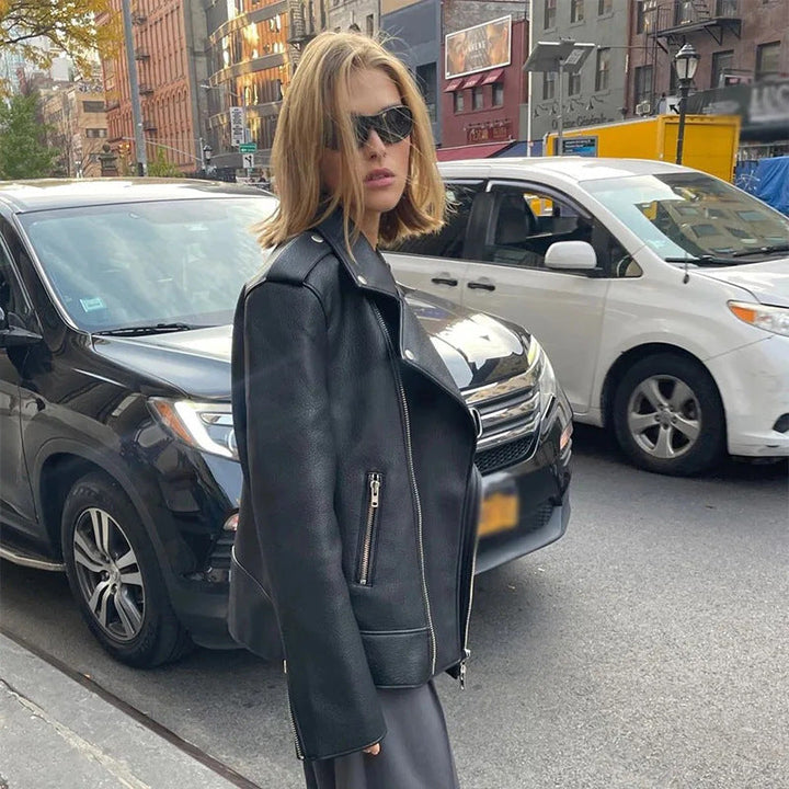 Damen Oversized jacke im urbanen Stil Drune