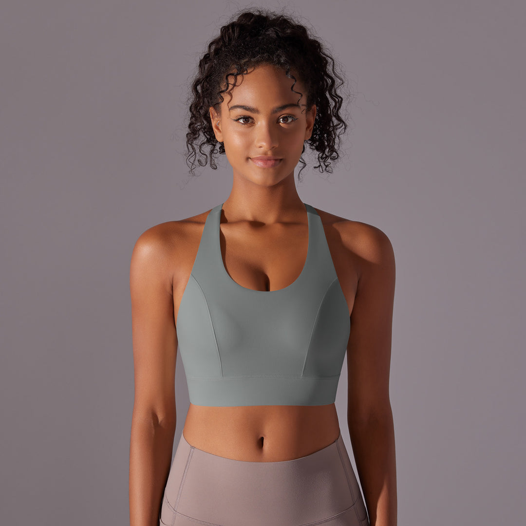 Damen Sport-Bustier mit hohem Komfort und unterstützendem Racerback-Design Drune
