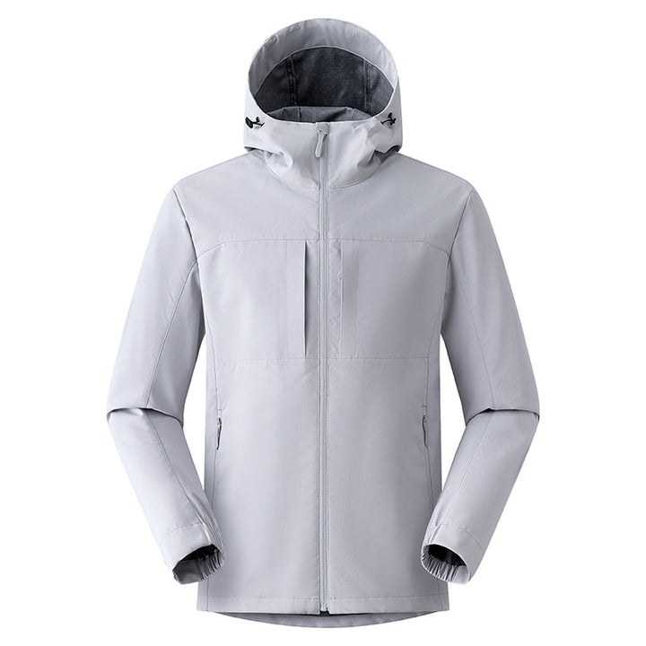 Herren Leichte Allround‑Softshelljacke mit thermoregulierender Membran, ergonomischem Schnitt & verdeckter Brusttasche Drune