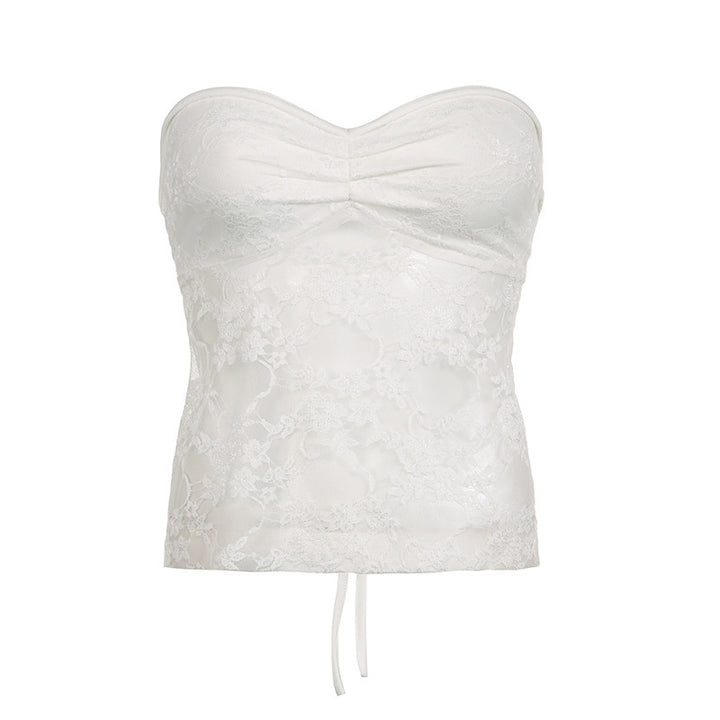 Damen Bustieroberteil mit eleganter Spitze und filigranem Design Drune