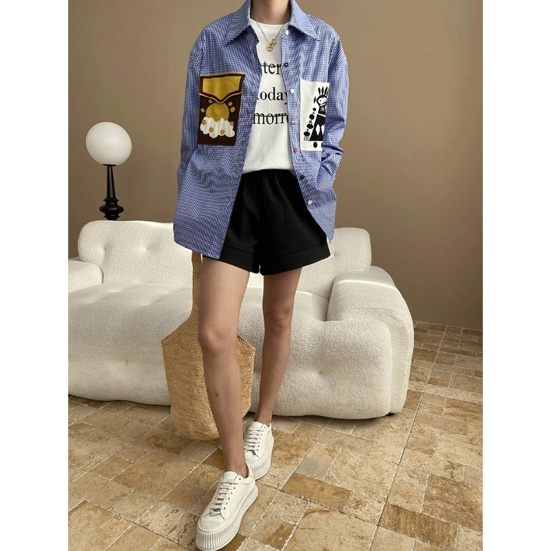 Damen lässige Übergangsjacke im sportlichen Blouson-Stil mit Reißverschluss Drune