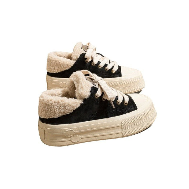 Damen Winterliche Sneaker mit kuscheligem Futter und rutschfester Sohle Drune