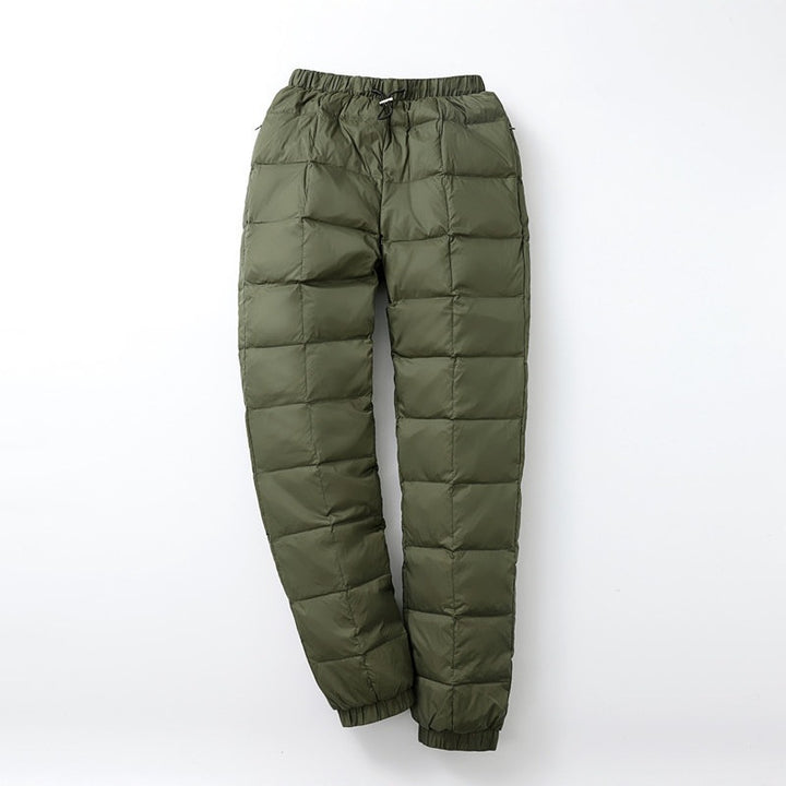 Herren Gepolsterte Thermohose mit Karosteppung und elastischem Saum Drune