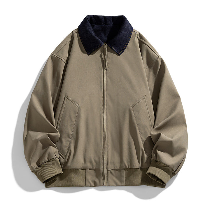 Herren Modische Übergangsjacke mit Steppdetails Drune