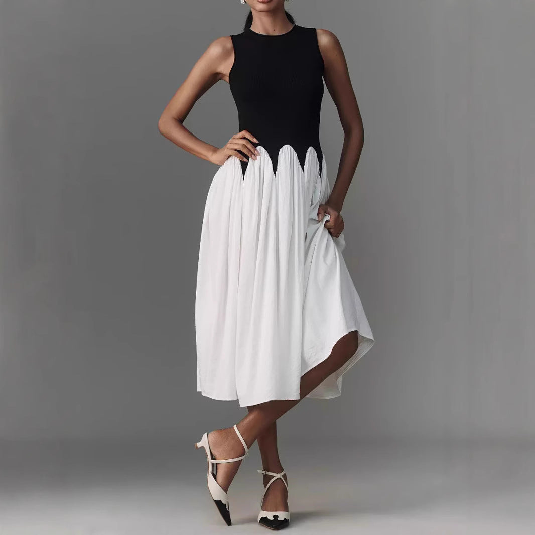 Damen Elegantes Maxikleid mit raffiniertem Cut-Out-Design Drune