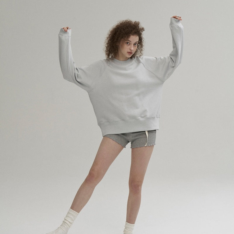 Damen lässiger Oversized-Pullover Drune