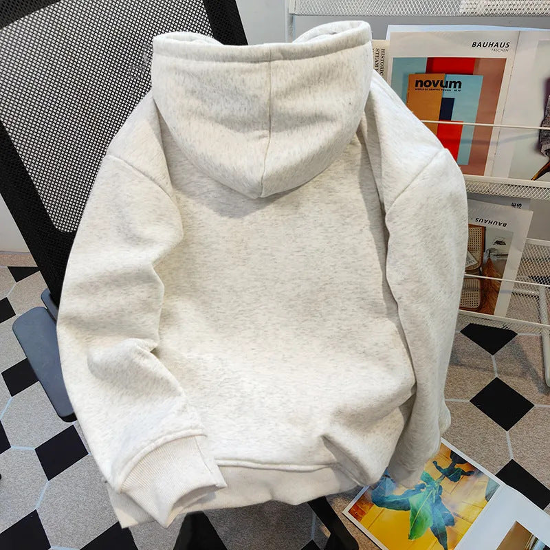 Damen Kapuzenpullover mit trendigem Schriftzug Drune