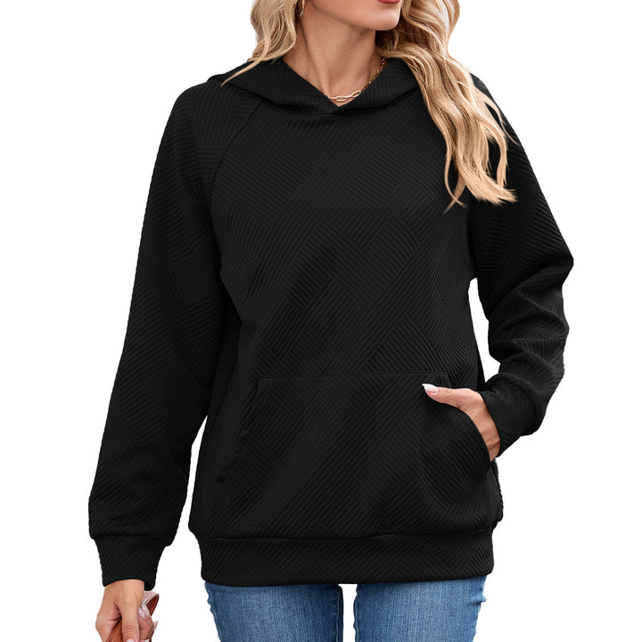 Damen Kapuzenpullover mit strukturiertem Design Drune